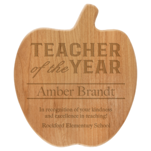 8X9.5 ALDER APPLE PLAQUE