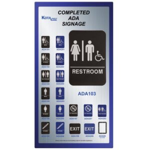 ADA SIGNAGE POP DISPLAY