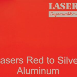 12X24 LASER IT RED ALUM