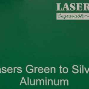 12X24 LASER IT GRN ALUM