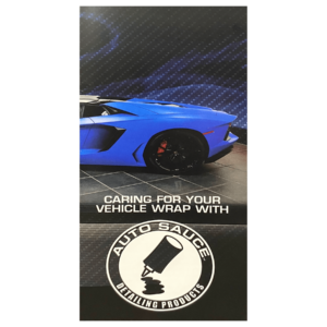 AUTO SAUCE WRAP CARE GUID