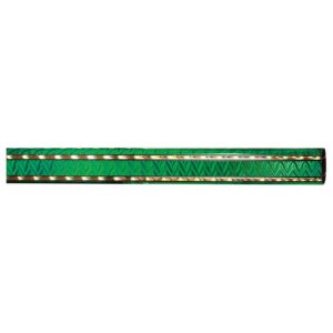 45" 2X3 GRN/GLD AZTEC COL