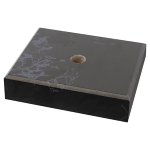 2X3 CH BLK MARBLE LID