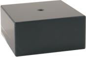 4X4 BLK MARBLE CUP BASE