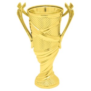 GLD 4.5"PLSTC TEXTURD CUP