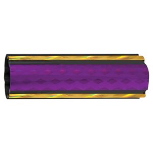 45"RND PRPL/GLD DMND COL