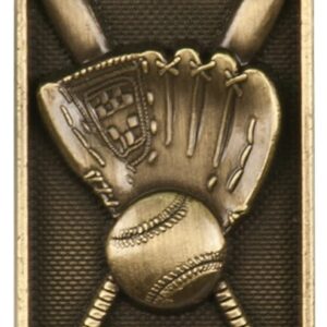2" 3D BASEBALL DOG TAG
