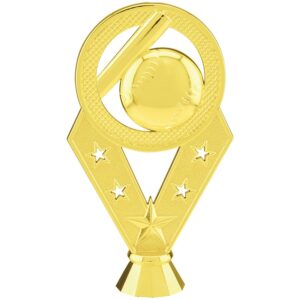 5.5"GLD BSBL V STAR FIG