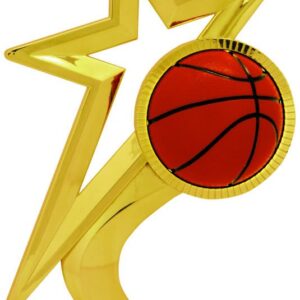 6.5"GOLD STAR BSKTBLL FIG