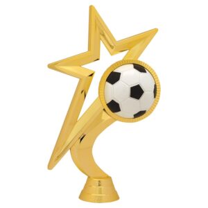6.5"GOLD STAR SOCCER FIG
