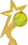 6.5"GOLD STAR SFTBLL FIG