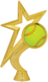 6.5"GOLD STAR SFTBLL FIG