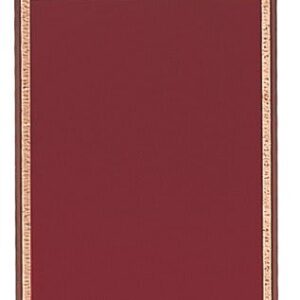 6X8 RED/GLD FLORENTINE