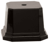 4X4 BLK PSTC BSE/CLP CRNR