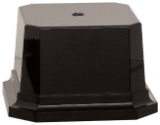 6X6 BLK PSTC BSE/CLP CRNR