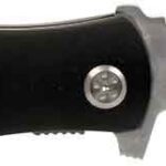 4.5" BLACK HANDLE KNIFE