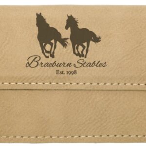 4.5X2.75"LT BRWN CARD CAS