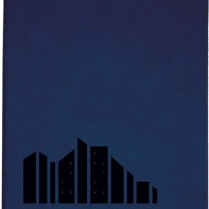 9.5X12" BLU/BLK PORTFLIO
