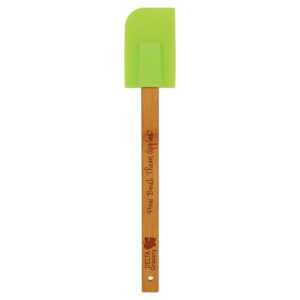 11.75"GRN SILCONE SPATULA