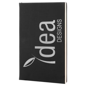 5.25X8.25 BLK/SLV JOURNAL