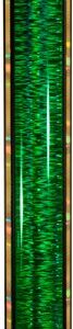 45" RND GRN/GLD GLACIER