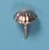 SLV DOMED HEAD PLQ NAIL