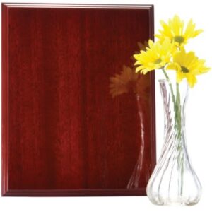 12X15 HI-GLOSS MAHOG PLQ