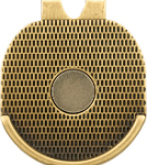 1"ANTQ GLD HAT CLP BL MRK