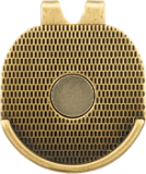 1"ANTQ GLD HAT CLP BL MRK