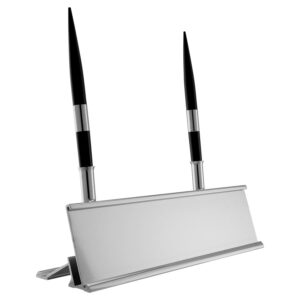 SLV 2X8 PEN SET DESK HLDR