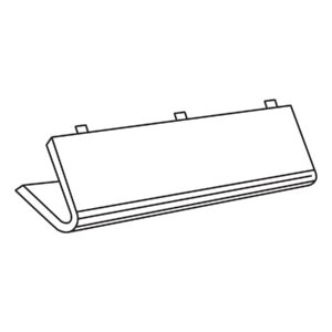 WHT 6" PLASTIC FRAME BASE