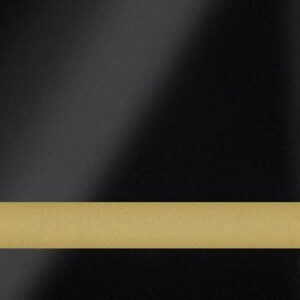 12X24 GLS BLACK/GOLD .020
