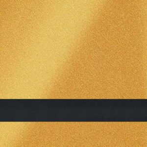 UNDERSIZE GOLD/BLK  1/16