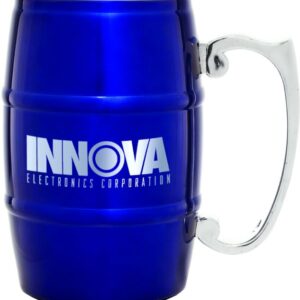 17 OZ BLU BRRL MUG W/HNDL