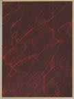 5X7 RED MRBL LAS/ENG PLT