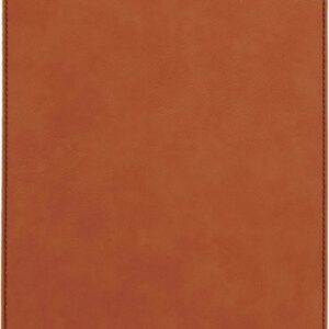 7X10 RAWHIDE LTHR PLQ PLT