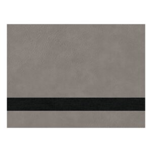 12X18 GRAY LTHR W/ADH