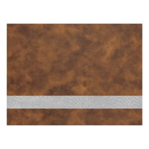 12X18 RSTC/SLV LTHR W/ADH