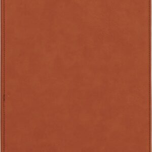 9X12 RAWHIDE LSR LTHR PLQ
