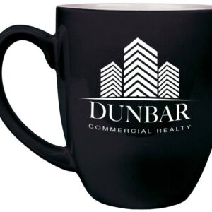 16 OZ BLK LSR BISTRO MUG