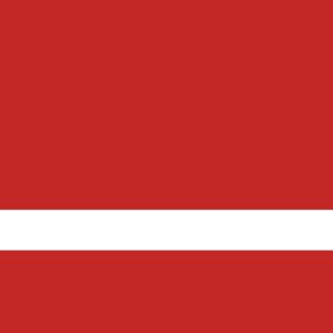 24X49 RED/WHT  LASER PLAS
