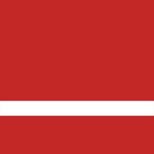 24X24 RED/WHT  LASER PLAS