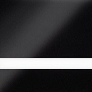 24X49 GLS BLK/WHT LSR PLS