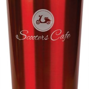 RED LSR TRVL MUG WO/HANDL